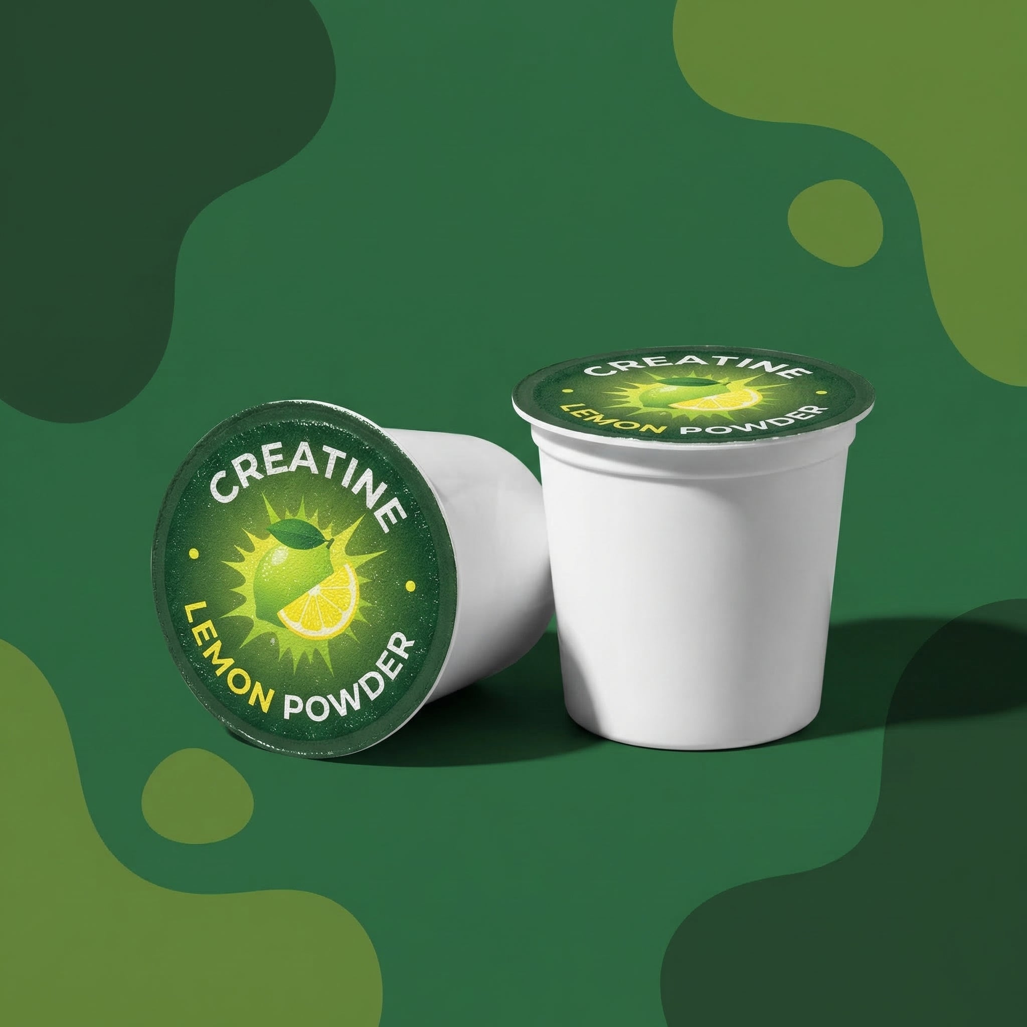 კრეატინ მონოჰიდრატი ლიმონის არომატით (ფხვნილი)