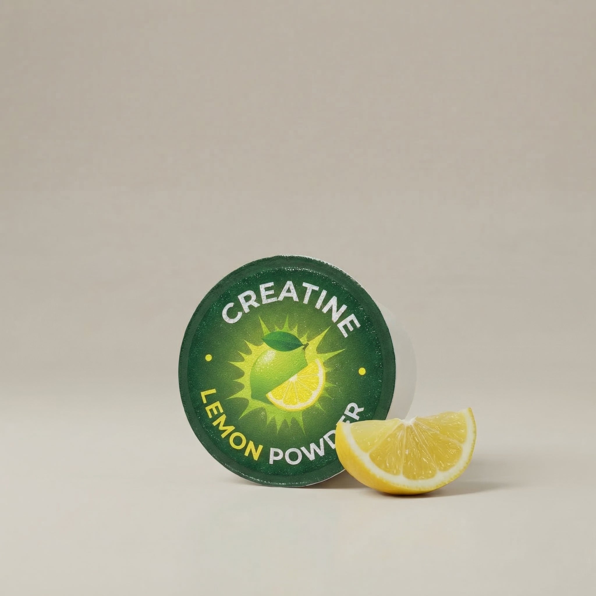 კრეატინ მონოჰიდრატი ლიმონის არომატით (ფხვნილი)